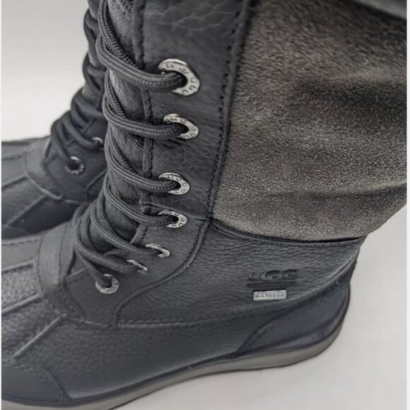 NEW UGG Adirondack III Tall sz 7 Women's Black Waterproof Snow Boot 1095142 - Picture 5 of 14